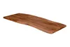 Tischplatte Baumkante Akazie Nussbaum 100 x 40 cm CURTIS Produktbild-Vorschau 4