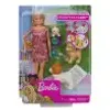 Barbie Hundesitterin Puppe und Welpen Produktbild-Vorschau 22