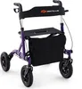 GOPLUS Rollator faltbar, 6-höhenverstellbar Gehhilfe mit Produktbild-Vorschau 1