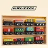 Kolejka drewniana - 12 sztuk. Kruzzel 23522 Podgląd zdjęcia produktu 9