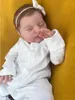 48 cm grote, handgemaakte reborn-babypop met 3D-huid Productafbeelding-voorbeeld 5