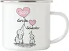 Ich werde Große Schwester 2023 Emaille Tasse Produktbild-Vorschau 1
