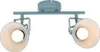 Deckenleuchte Deckenspots dreh- &schwenkbar 40W 2xE14 mint Produktbild-Vorschau 5