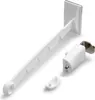 A white window regulator and stopper set on a white background. Produktbild-Vorschau