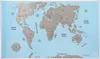 Mappa del mondo - Gratta e vinci colorato - Versione Anteprima dell’immagine prodotto 3