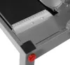 A close-up view of a tile saw's cutting surface and a red adjustment knob. Anteprima dell’immagine prodotto