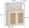 Midi skrinka Vicco Rosario biely 60 x 80 cm s dverami a Náhľad obrázku produktu 3