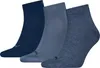 Uni Viertel Socken - Denim Blau - 47-49 - 3 Paar Produktbild-Vorschau 1