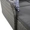 Sonneninsel, Gartenlounge Set, PE-Rattan mit verstellbarem Produktbild-Vorschau 8