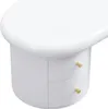 Tavolino da caffè bianco moderno Sweiko con forma Anteprima dell’immagine prodotto 18