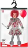 Kostüm "Vintage Horror Clown" für Kinder | Grau mit Produktbild-Vorschau 5
