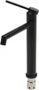 A black faucet with a silver base against a white background. Náhled obrázku produktu