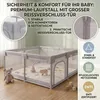 Baby Laufstall 150x180 cm - Sicher & Stabil Krabbelgitter Produktbild-Vorschau 3