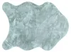 TT Home Wohnzimmer Teppich Unifarben Flauschig Modern Produktbild-Vorschau 3