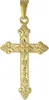trendor 51916 Kreuz-Anhänger Gold 585 (14 Karat) 32 x 16 mm Produktbild-Vorschau 1