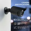 Atrapy rúrkových kamier IR LED diódy čierne Napájanie 2xAA Náhľad obrázku produktu 7