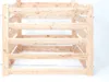 Westmann Holz Komposter Konni S Lärchenholz Natur 85x85x80 Produktbild-Vorschau 1