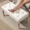 HOMCOM Ławka Klasyczna tapicerowana ławka o długości 80 cm. Podgląd zdjęcia produktu 7