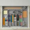 WELLHAUS – Organizer estraibile e regolabile per posate e Anteprima dell’immagine prodotto 9