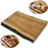 Tagliere da cucina Legno di ciliegio con corteccia per Anteprima dell’immagine prodotto 1