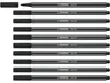 STABILO Premium-Filzstift -  Pen 68 - 10er Pack - schwarz Produktbild-Vorschau 1
