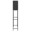 vidaXL Waschmaschinenregal 2 Ablagen Schwarz 71x29,5x170,5 Produktbild-Vorschau 4