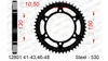 AFAM Kettenrad 12801-43 Hinten für YAMAHA MOTORCYCLES FZR Produktbild-Vorschau 1