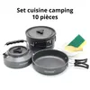 Set de Cuisine Camping 10 Pièces – Batterie de Cuisine Voir les images du produit 1