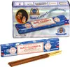 A box of Nag Champa incense sticks with a separate box and incense sticks in the foreground. Voir les images du produit