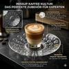 6 Espresso Untertassen Set transparent Kunststoff Ø12 cm Produktbild-Vorschau 5