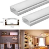 Speed 10x 1m LED Profil Aluprofil Alu Leiste Schiene Produktbild-Vorschau 3