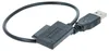 vhbw Slimline SATA II 13 Pin auf USB Adapter Kabel - Produktbild-Vorschau 9