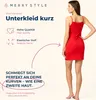 Merry Style Damen Unterkleid Unterrock verstellbare Träger Produktbild-Vorschau 3
