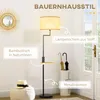 Stojaca lampa HOMCOM s odkladacou plochou, 40 W stojaca Náhľad obrázku produktu 4