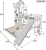 Flieks Etagenbett 90x200/140x200, Kinderbett mit Rutsche Produktbild-Vorschau 7