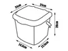 Angelhocker Sitzeimer hocker 15.5L Branq Produktbild-Vorschau 6