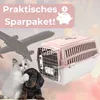 2er Set Transportbox IATA Flugbox Flugzeug Hundebox Hunde Produktbild-Vorschau 6