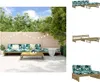 vidaXL 4-tlg. Garten-Lounge-Set mit Kissen Kiefernholz Produktbild-Vorschau 1