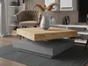 Tavolino GREGORIO - rovere wotan / grigio grafite Anteprima dell’immagine prodotto 1