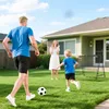 HOMCOM Fußball Rebounder Kickback Tor Rückprallwand Netz Produktbild-Vorschau 8