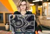 MuchoWow® Laptop Aufkleber Sticker Cover Edelsteine - Geode Produktbild-Vorschau 5