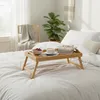 Plateau de lit pliable Relaxdays, support pour tablette et Voir les images du produit 2