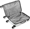 Monzana Trolley Butterfly Valigia a Guscio Rigido L Manico Anteprima dell’immagine prodotto 5