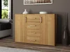 Akord Sideboard Wenge/Weiß 110X35X80 Cm Produktbild-Vorschau 6