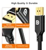 4K DisplayPort auf HDMI Kabel 2M direktionales Produktbild-Vorschau 6