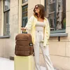 Selencia Vaya Puffy Laptop Rucksack 16 Zoll - Mocha Brown Produktbild-Vorschau 6