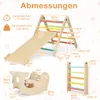 GOPLUS 6 in 1 Klettergerüst, Montessori Kletterdreieck mit Produktbild-Vorschau 5
