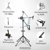 AREBOS stojak do montażu roweru z torbą, obracany o 360°, Podgląd zdjęcia produktu 6