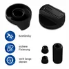 Knebel Drehknopf Set 38mmØ schwarz 16-teilig mit Adaptern Produktbild-Vorschau 4