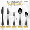 Roxlin Besteckset 30-teilig Plain Design – Edelstahl Produktbild-Vorschau 4